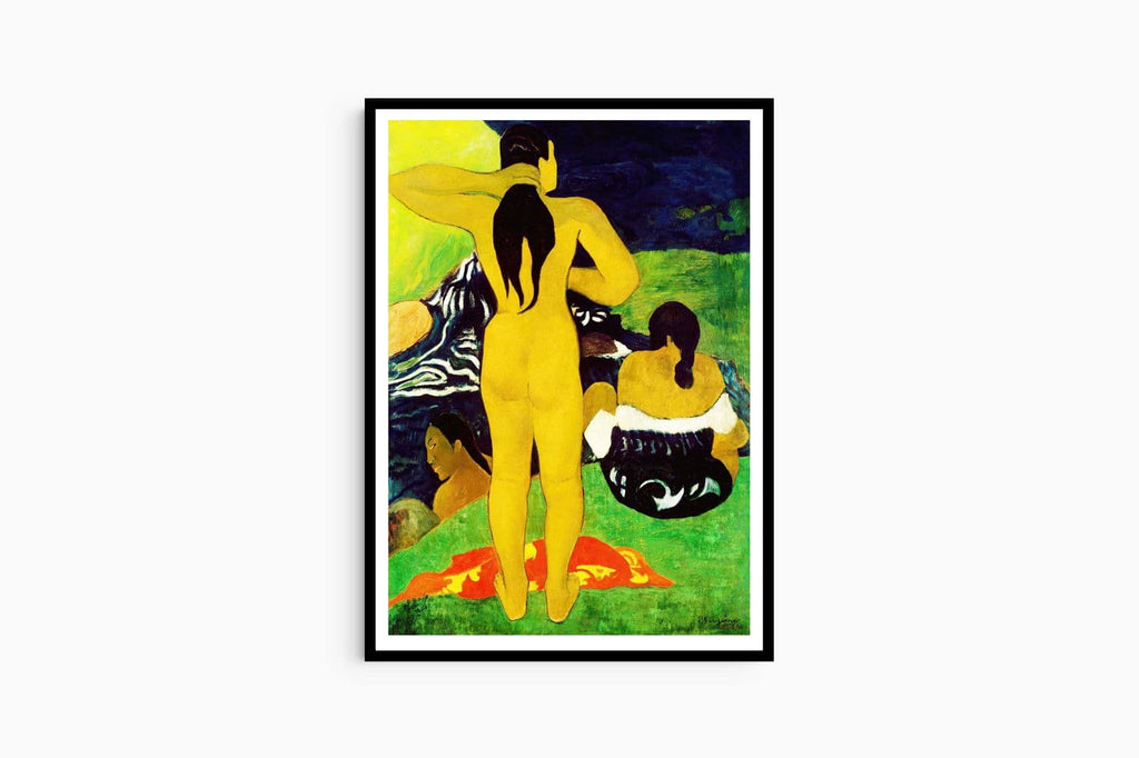 "Paul Gauguin - Tahitian Women Bathing"