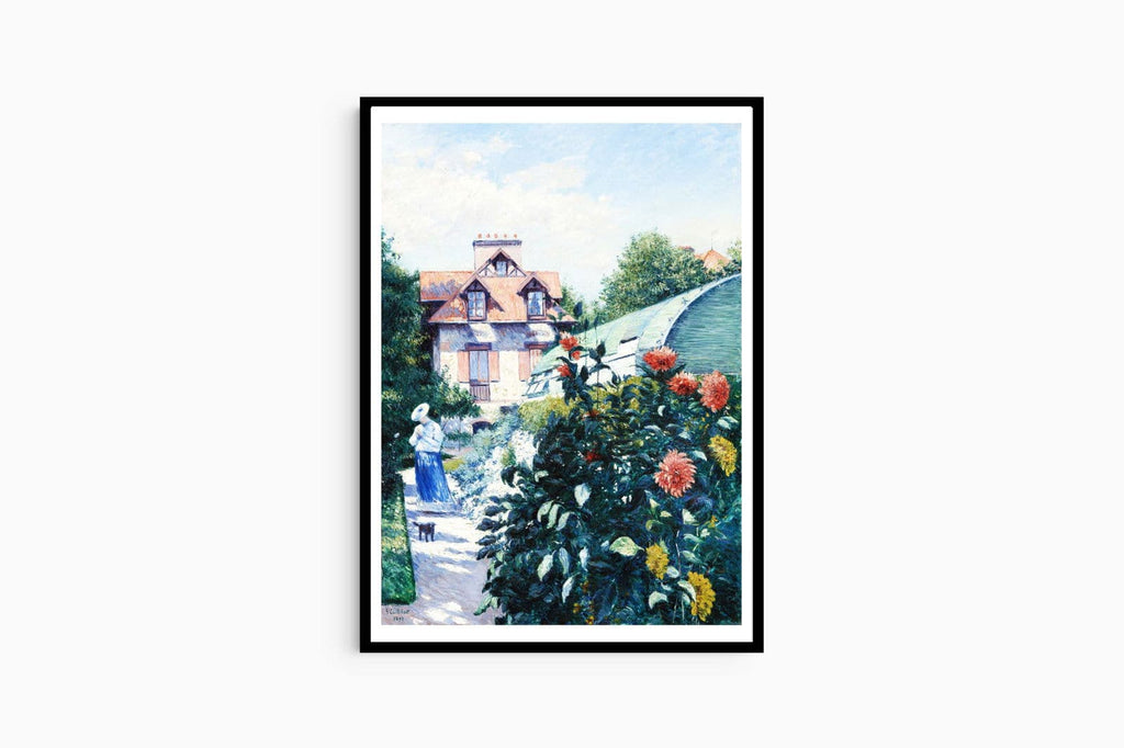 "Gustave Caillebotte - Dahlias 'Garden at Petit Gennevilliers'"