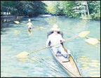 "Gustave Caillebotte - Skiffs on the Yerres"