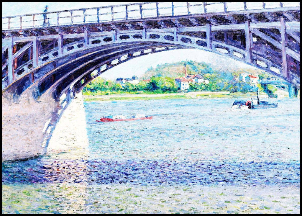 "Gustave Caillebotte - Le Pont d’Argenteuil et la Seine"