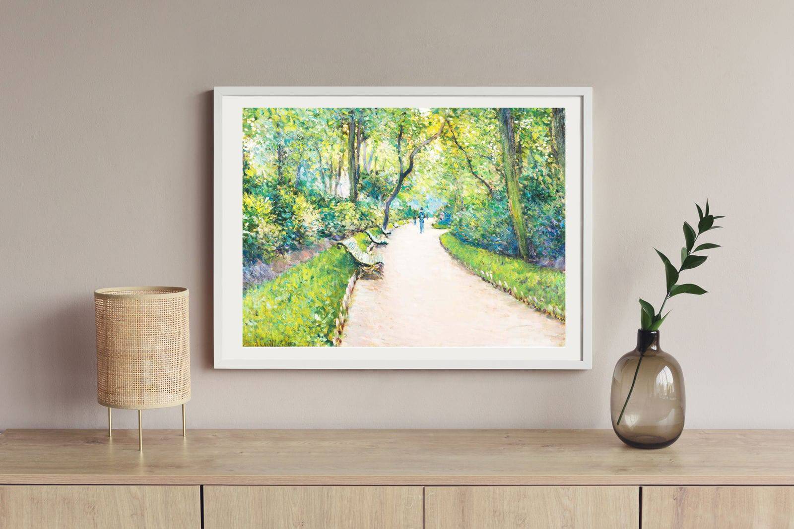 "Gustave Caillebotte - Le Parc Monceau"