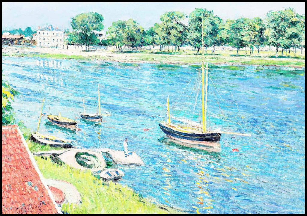 "Gustave Caillebotte - La Seine à Argenteuil"