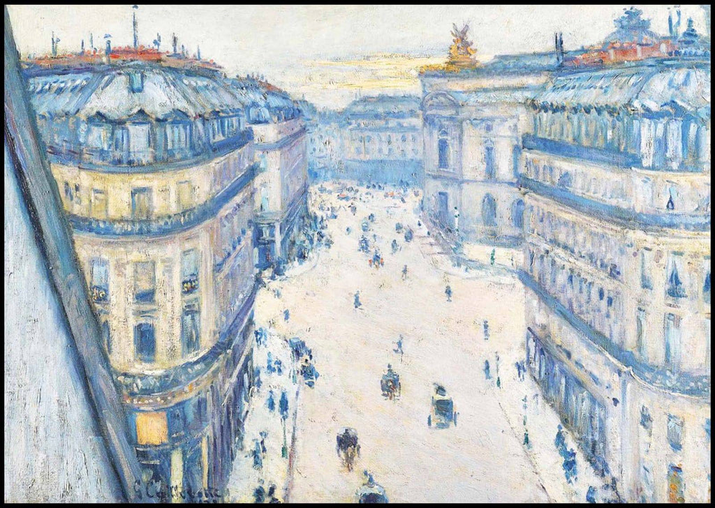 "Gustave Caillebotte - Rue Halévy"