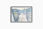 "Gustave Caillebotte - Rue Halévy"