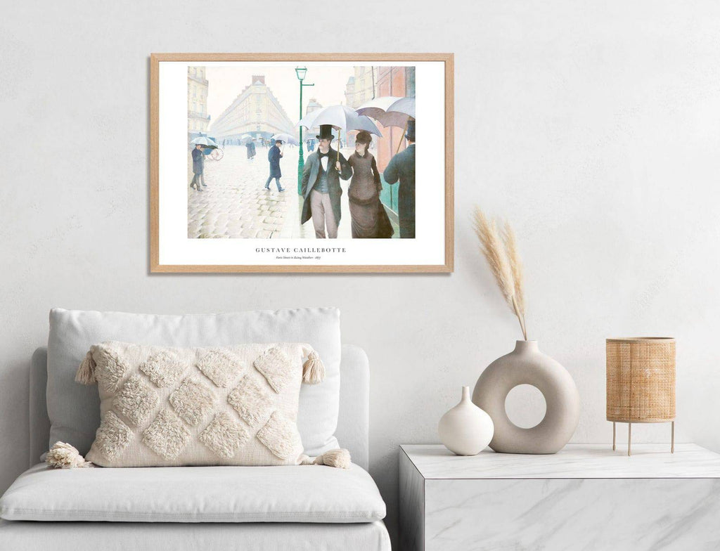 "Gustave Caillebotte - Paris Street in Rainy Weather Poster"