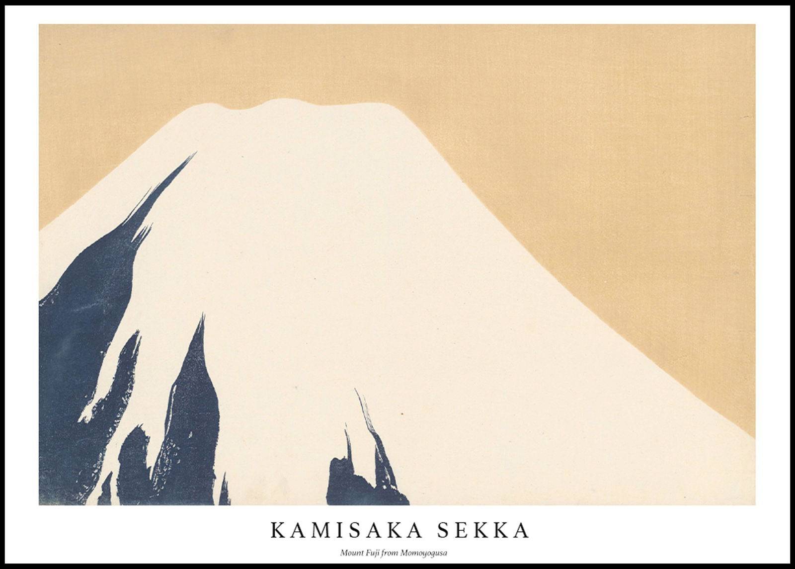 "Kamisaka Sekka - Mount Fuji from Momoyogusa Poster"