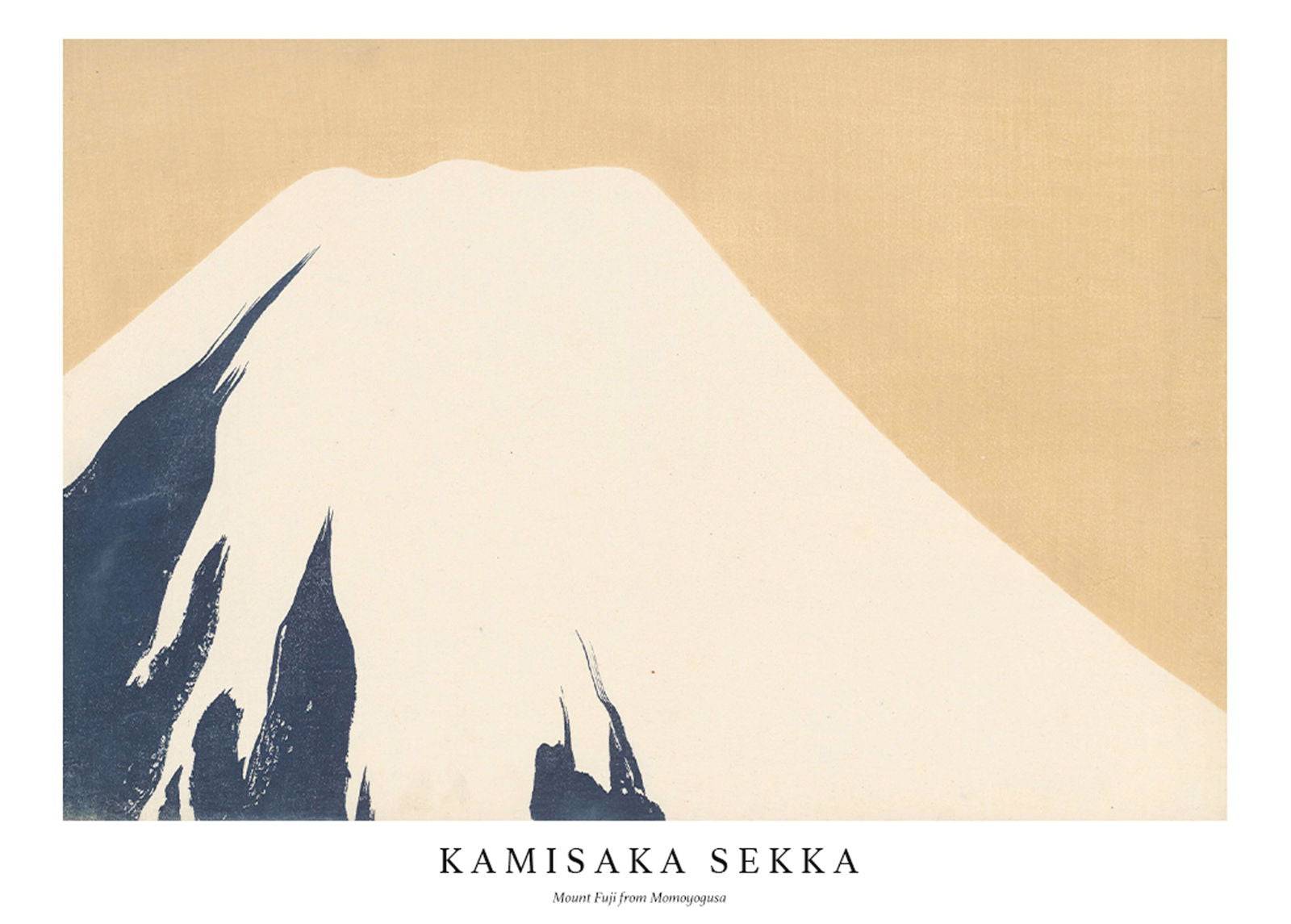 "Kamisaka Sekka - Mount Fuji from Momoyogusa Poster"