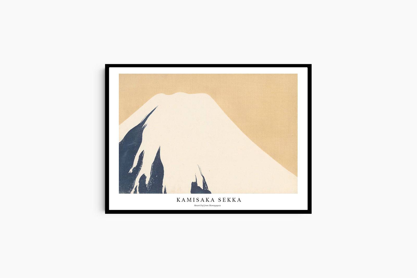 "Kamisaka Sekka - Mount Fuji from Momoyogusa Poster"
