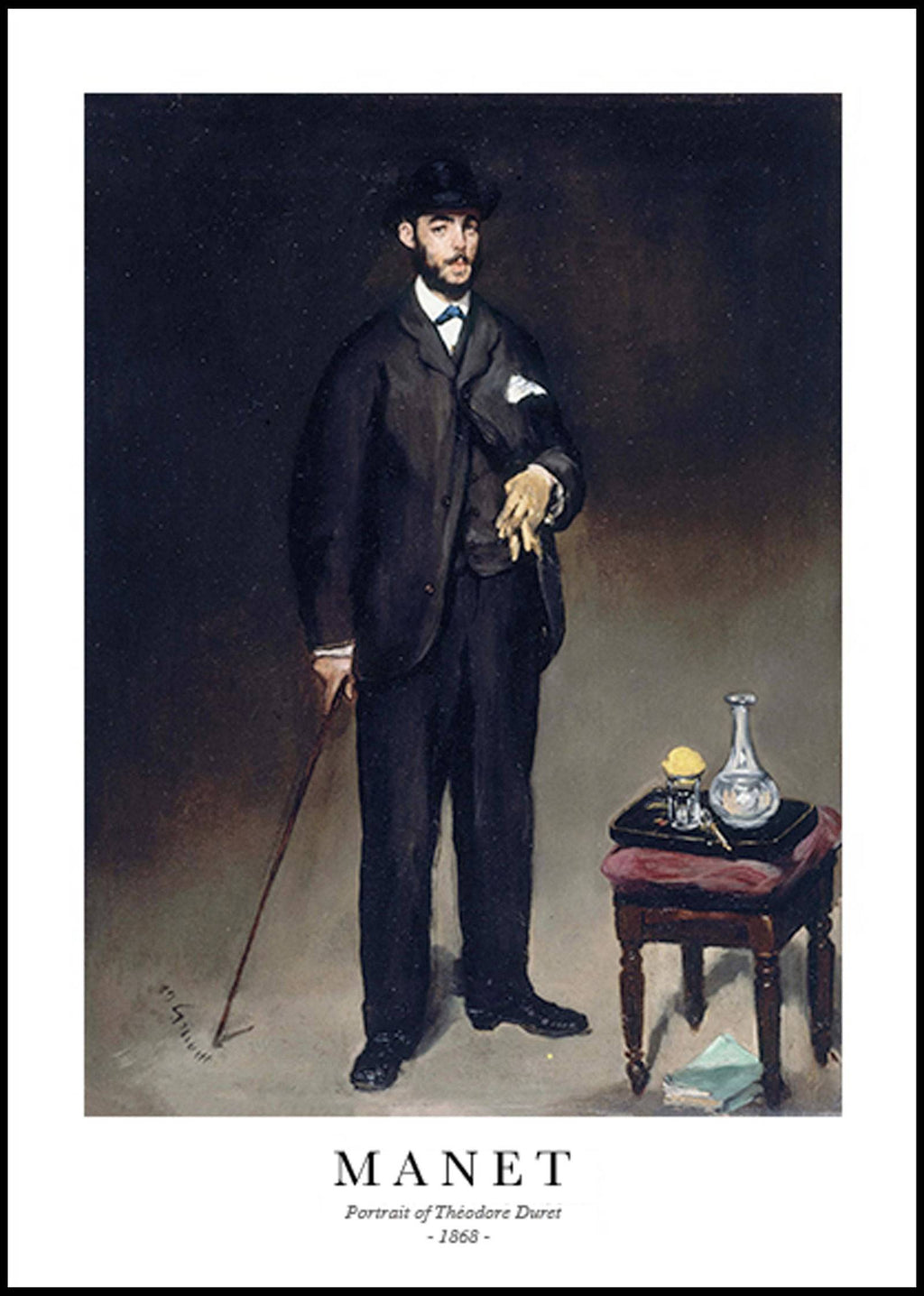 "Édouard Manet - Théodore Duret Poster"