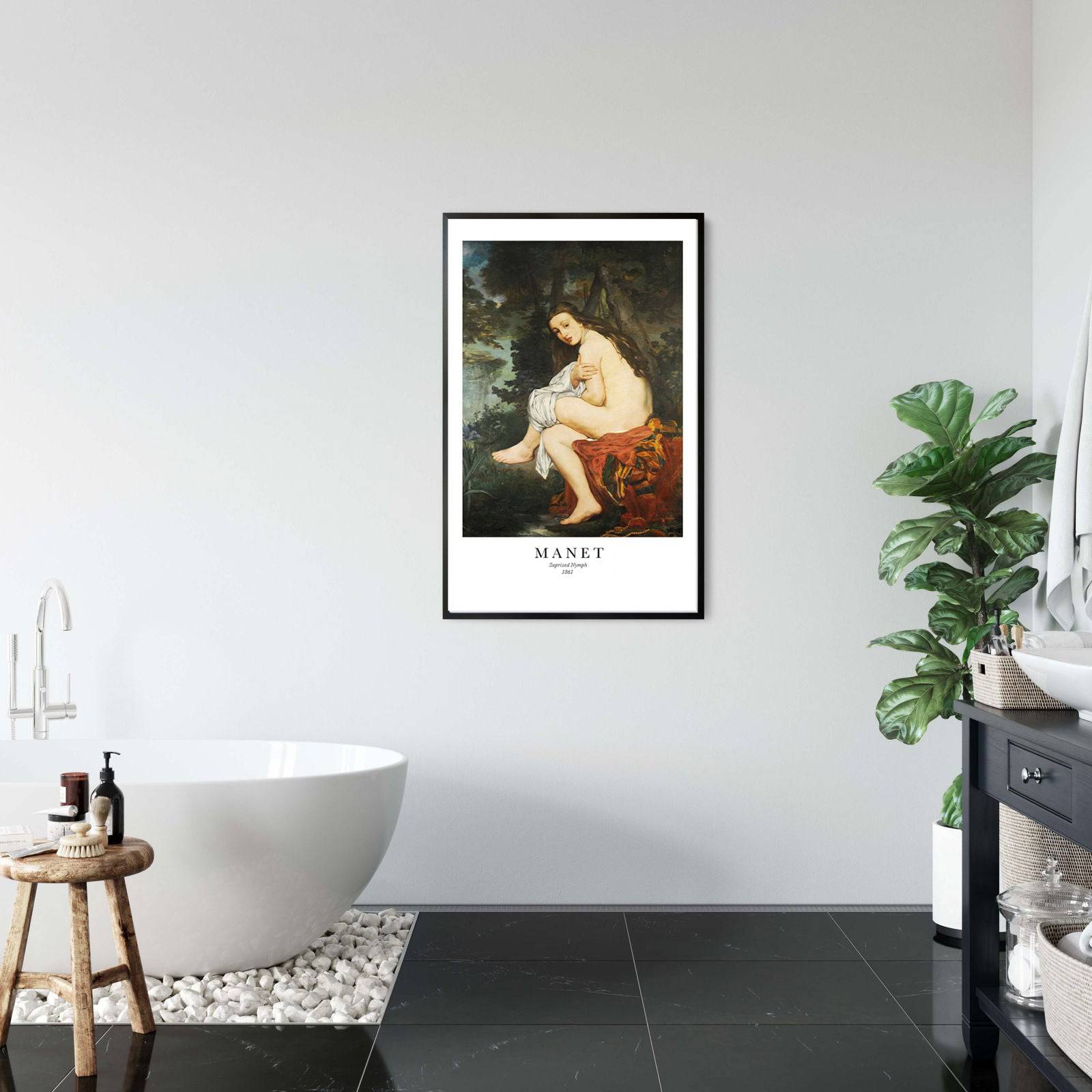 "Édouard Manet - Surprised Nymph Poster"