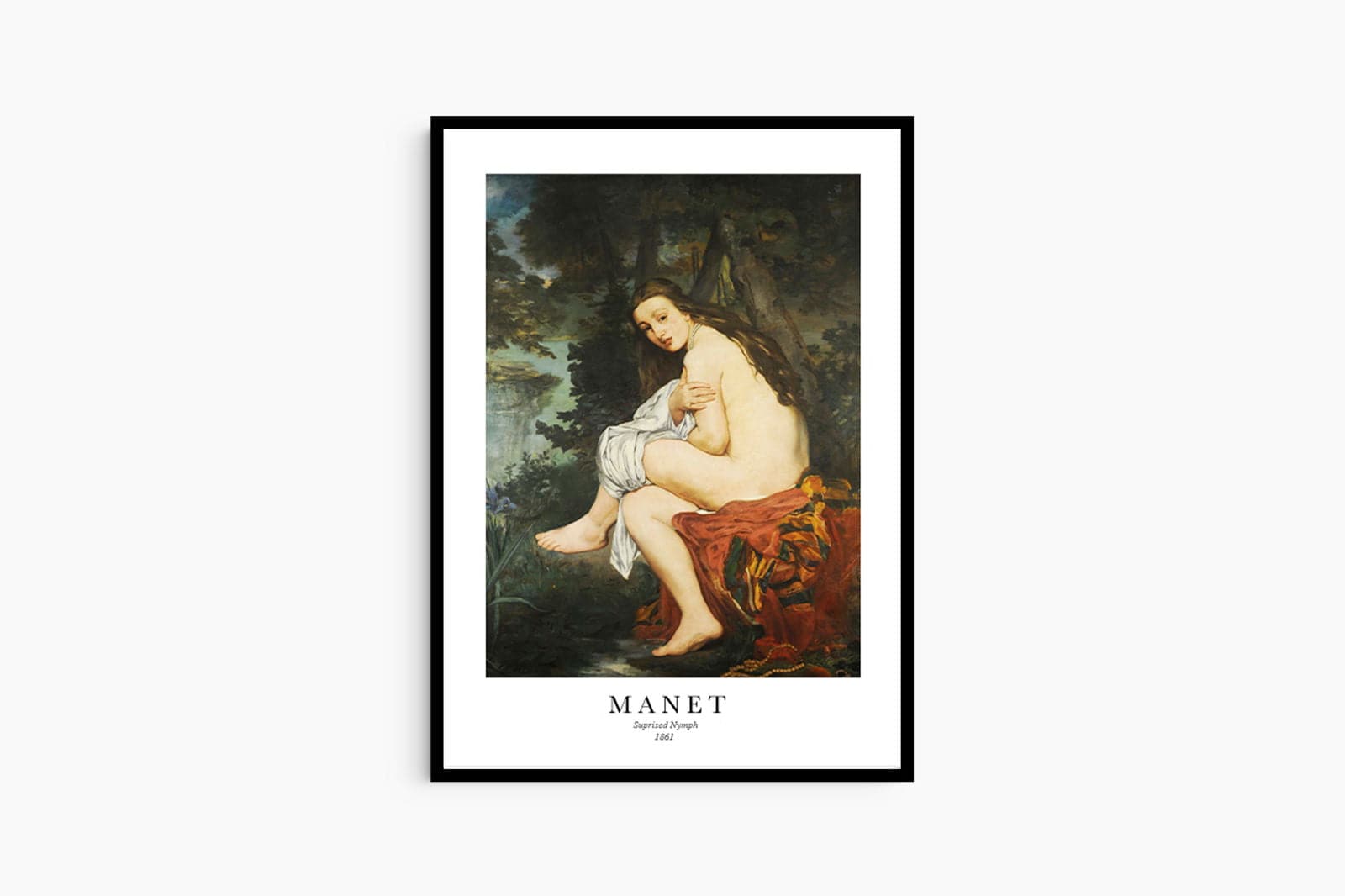 "Édouard Manet - Surprised Nymph Poster"