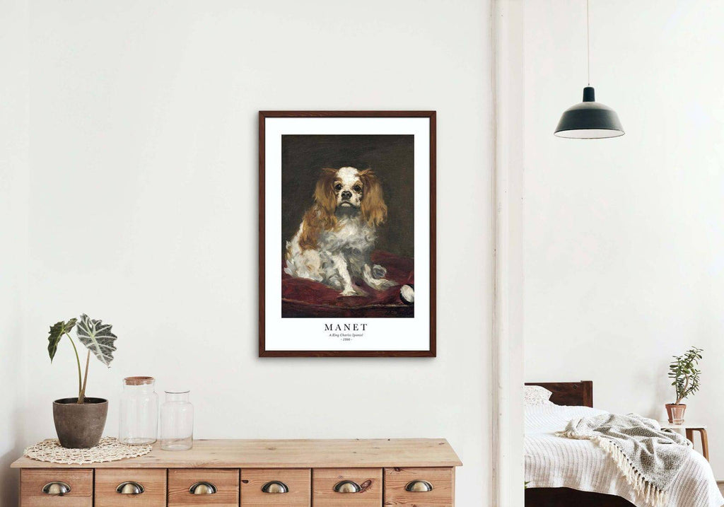 "Édouard Manet - A King Charles Spaniel Poster"