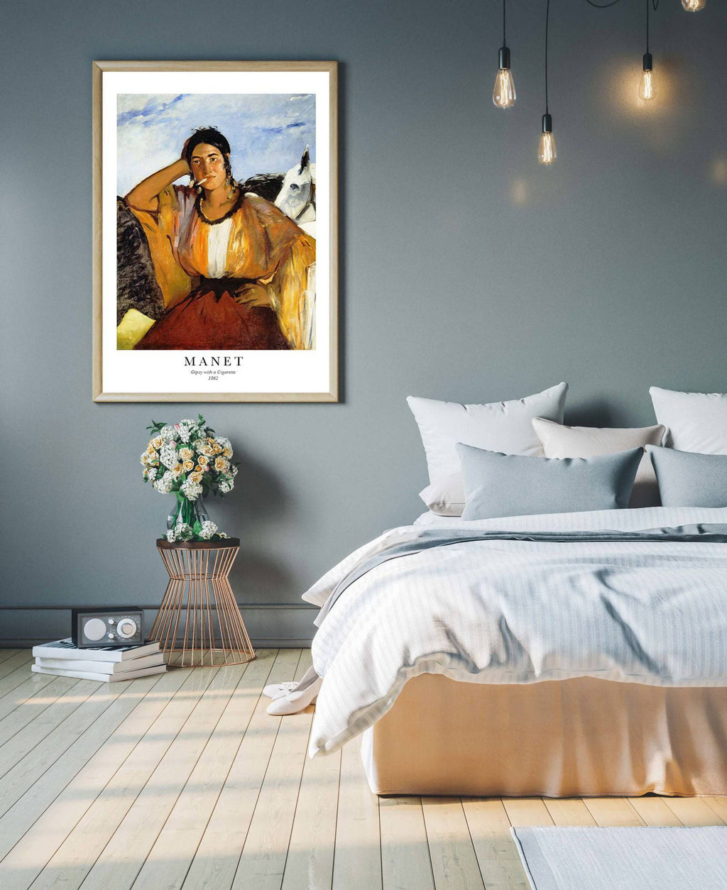 "Édouard Manet - Gypsy with a Cigarette Poster"