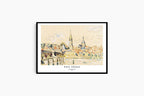 "Paul Signac - La Charité sur Loire Poster - Hakyarts"