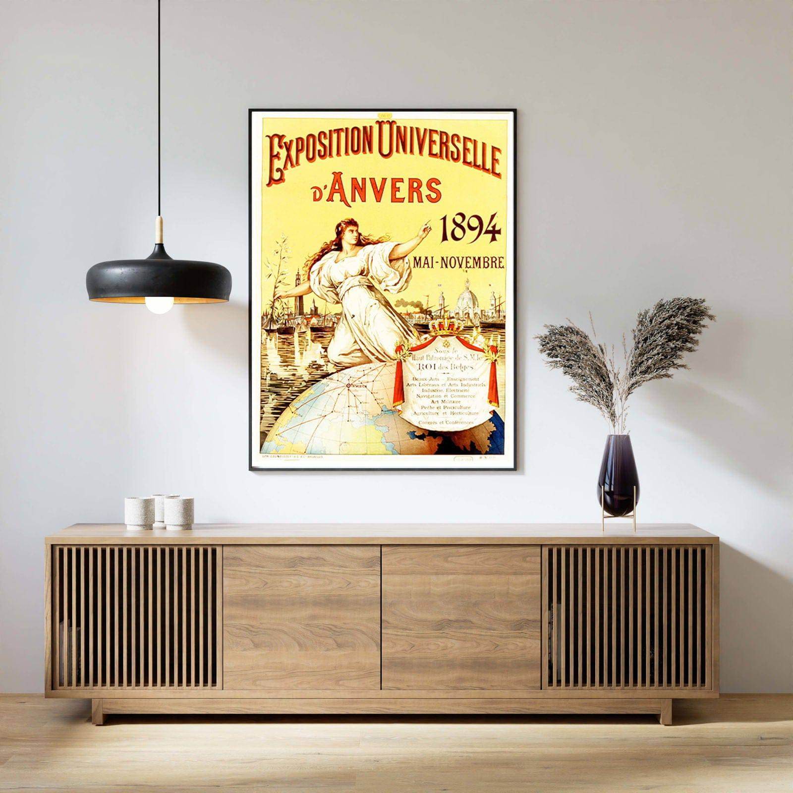 "Exposition Universelle D'Anvers Poster - Hakyarts"