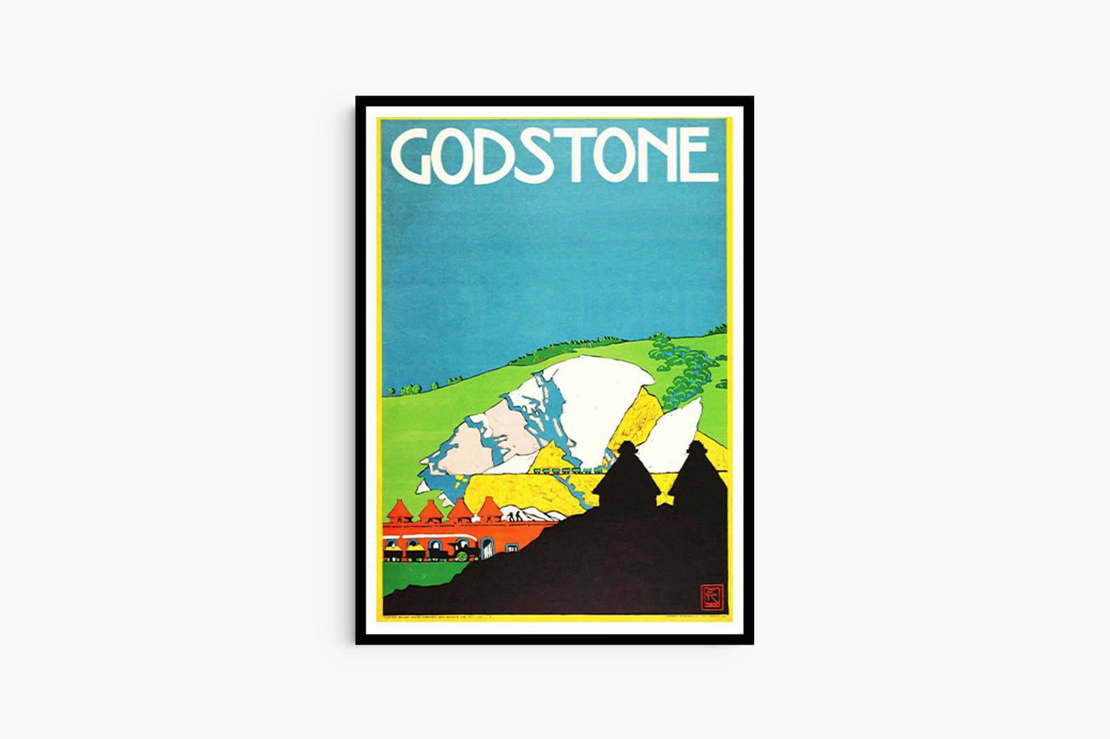 "Edward McKnight Kauffer - Goldstone Poster - Hakyarts"