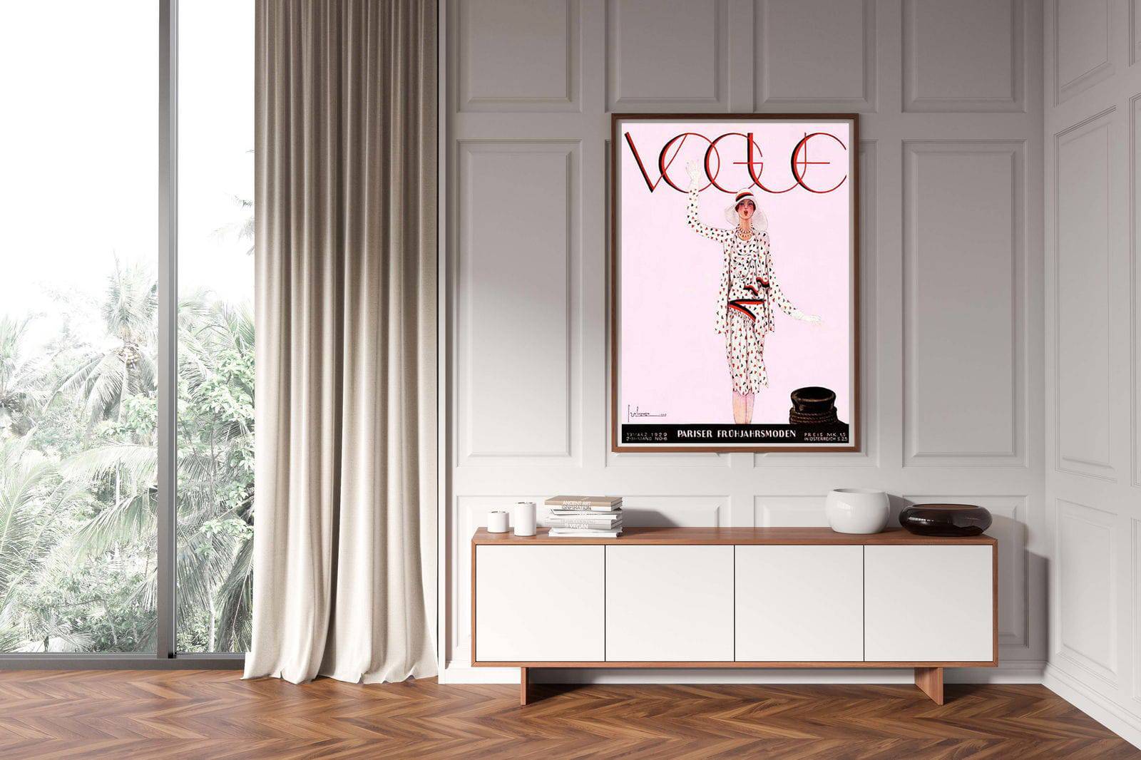 "Vintage Vogue Poster"