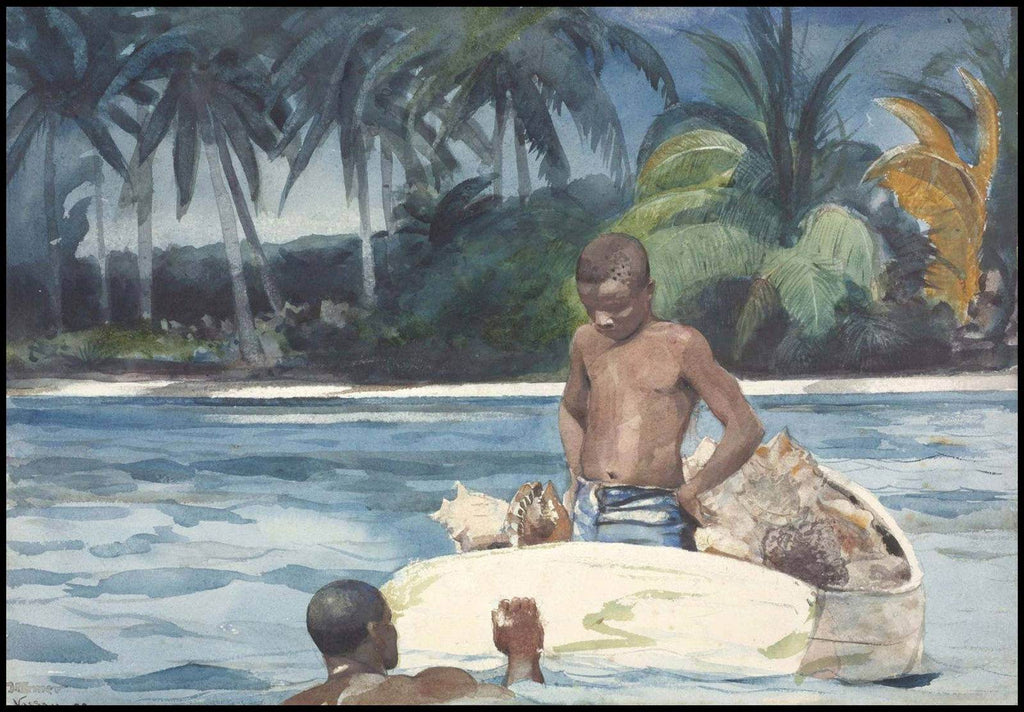 "Winslow Homer - West India Divers - Hakyarts"