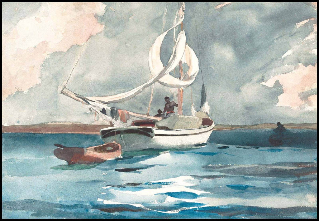 "Winslow Homer - Sloop - Hakyarts"