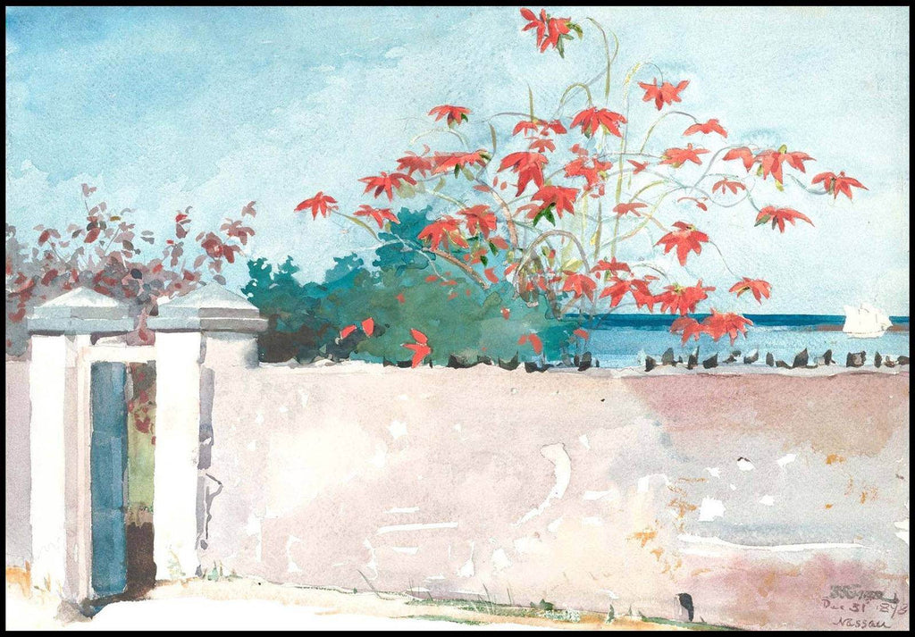 "Winslow Homer - A Wall - Hakyarts"