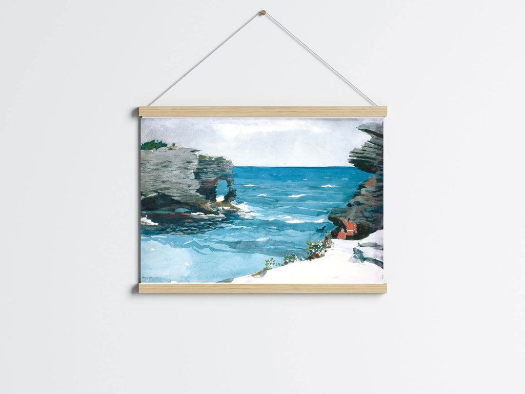 "Winslow Homer - Rocky Shore - Hakyarts"