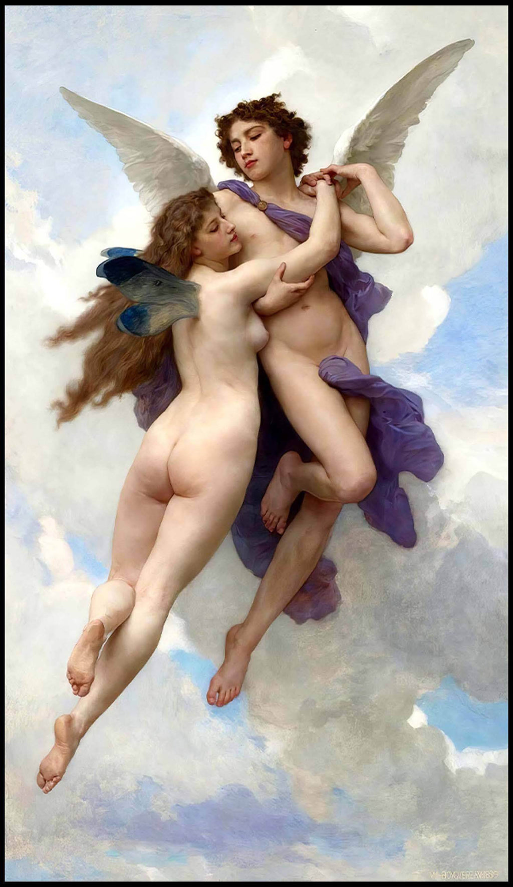 "William Bouguereau - Love And Psyché - Hakyarts"