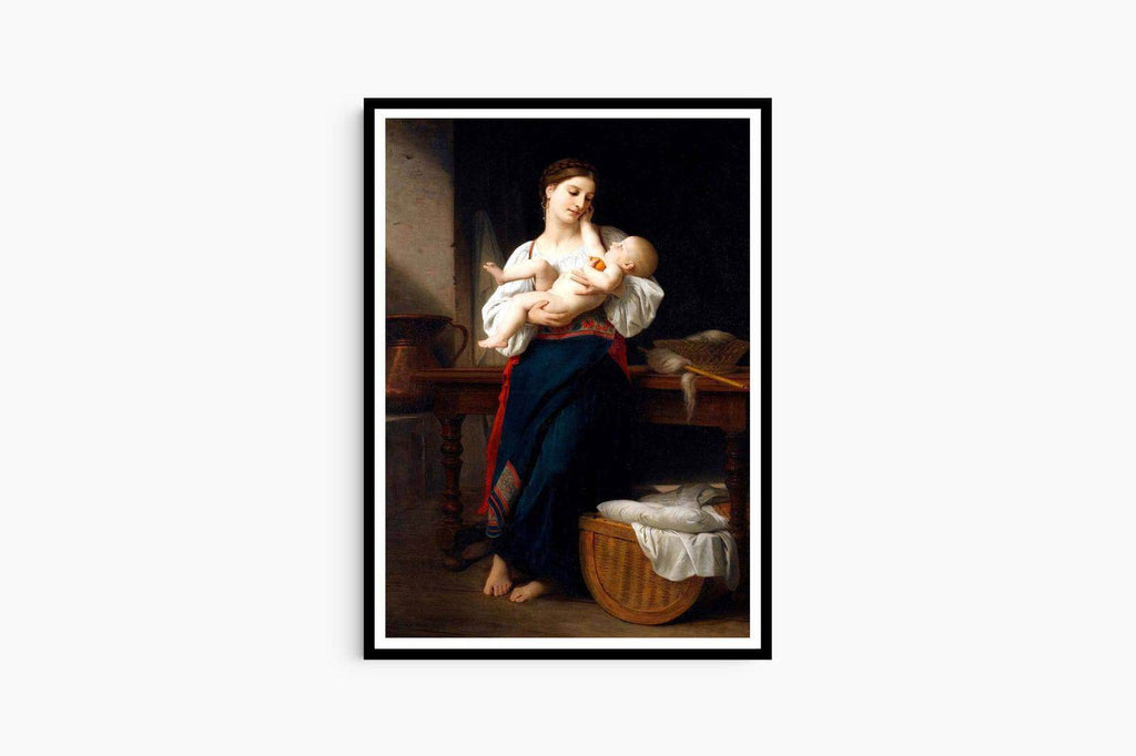 "William Bouguereau - Premières Caresse - Hakyarts"