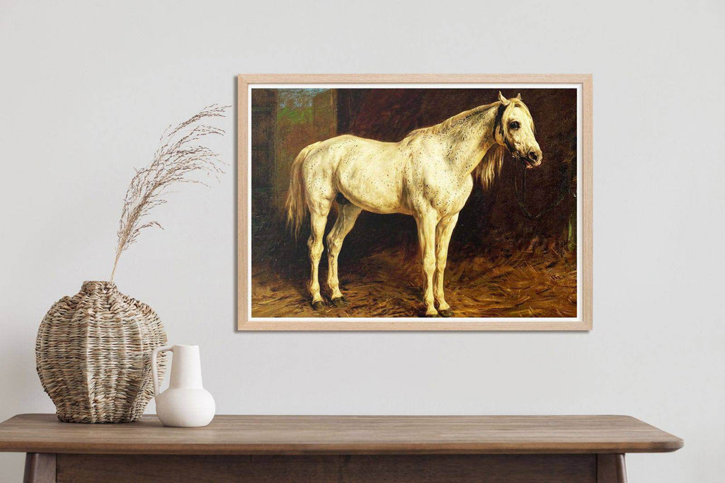 "Rosa Bonheur - White Horse - Hakyarts"