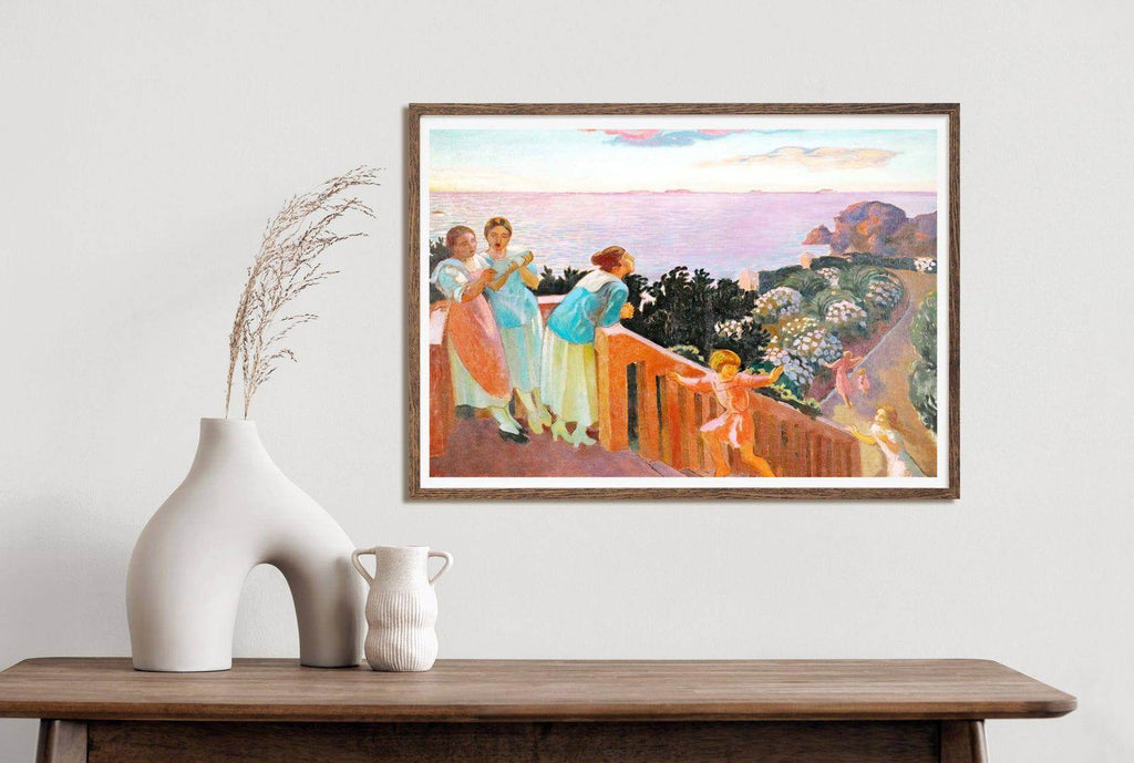 "Maurice Denis - Crépuscule Aux Hortensias - Hakyarts"