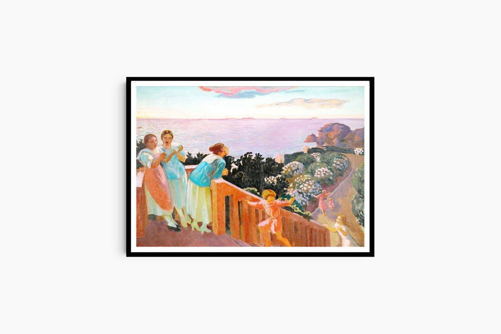 "Maurice Denis - Crépuscule Aux Hortensias - Hakyarts"
