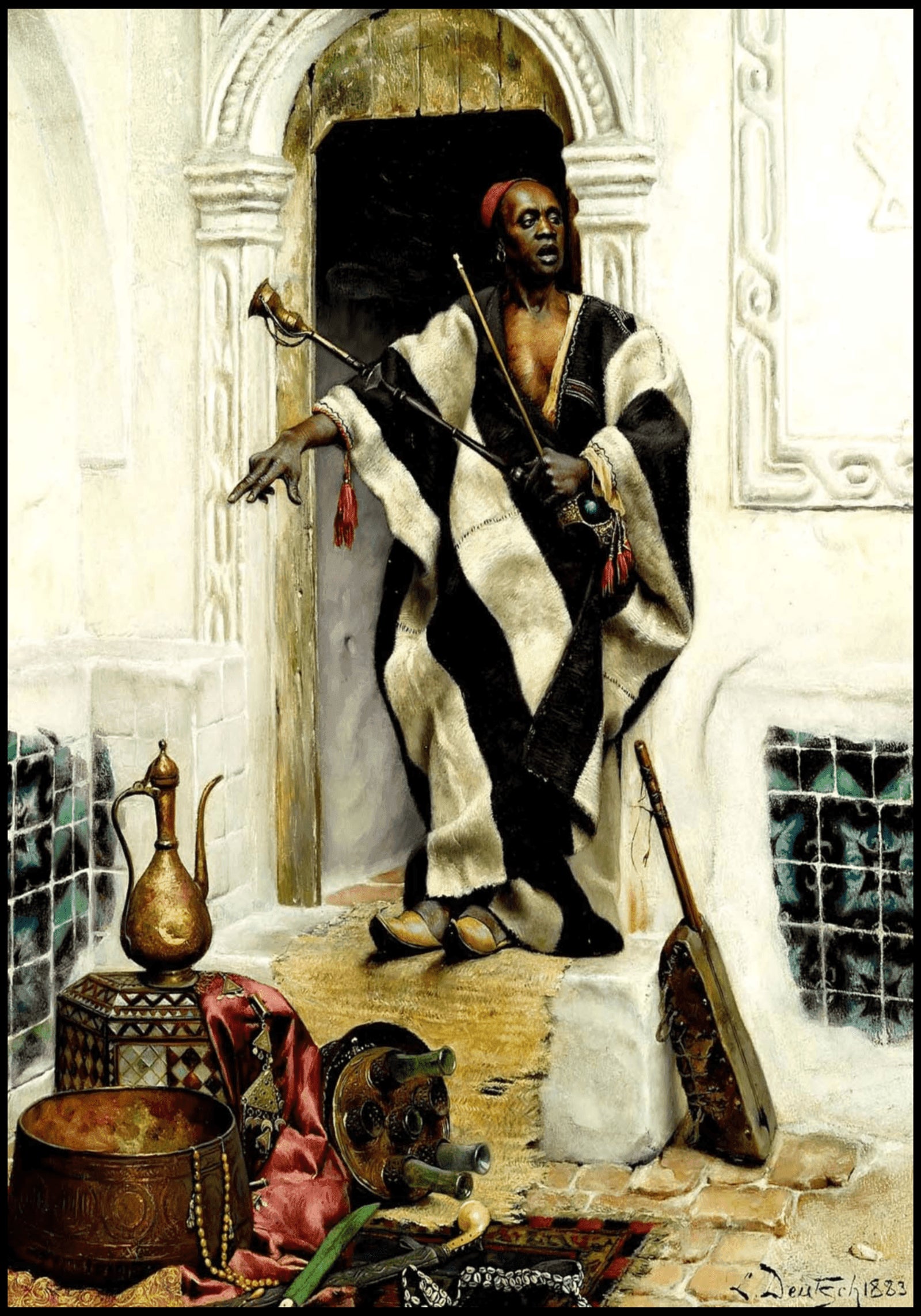 "Ludwig Deutsch - The Della’l, Cairo - Hakyarts"