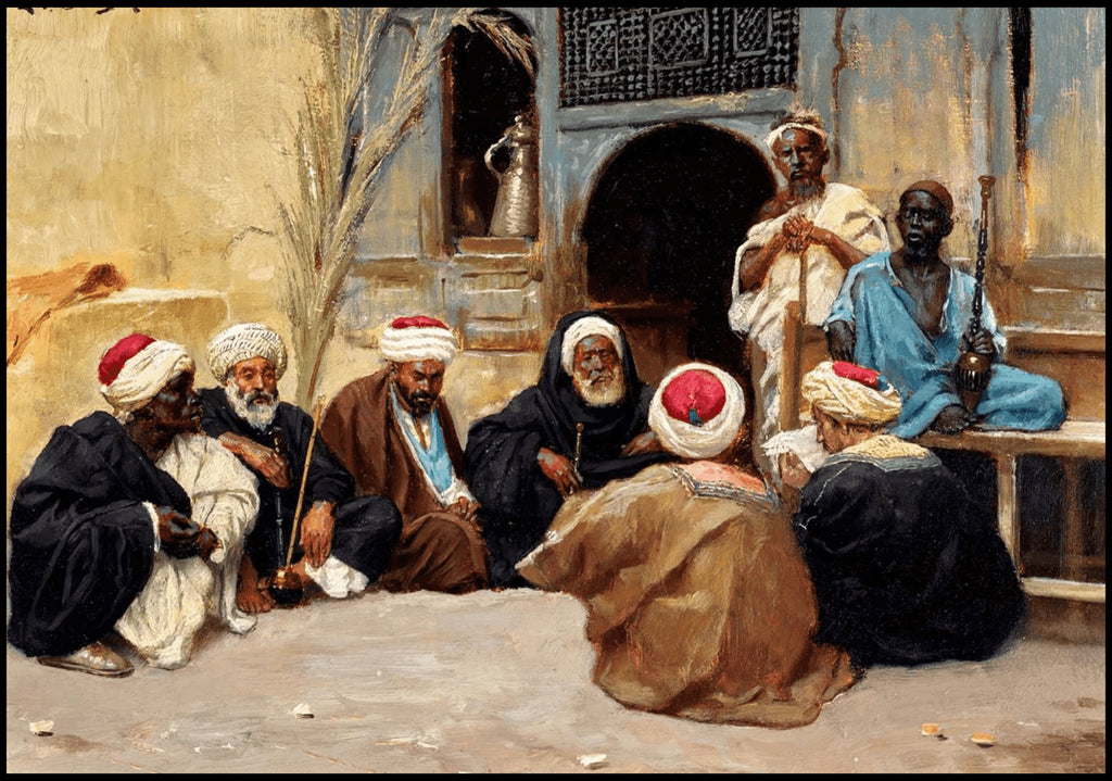 "Ludwig Deutsch - A Council Of Elders - Hakyarts"