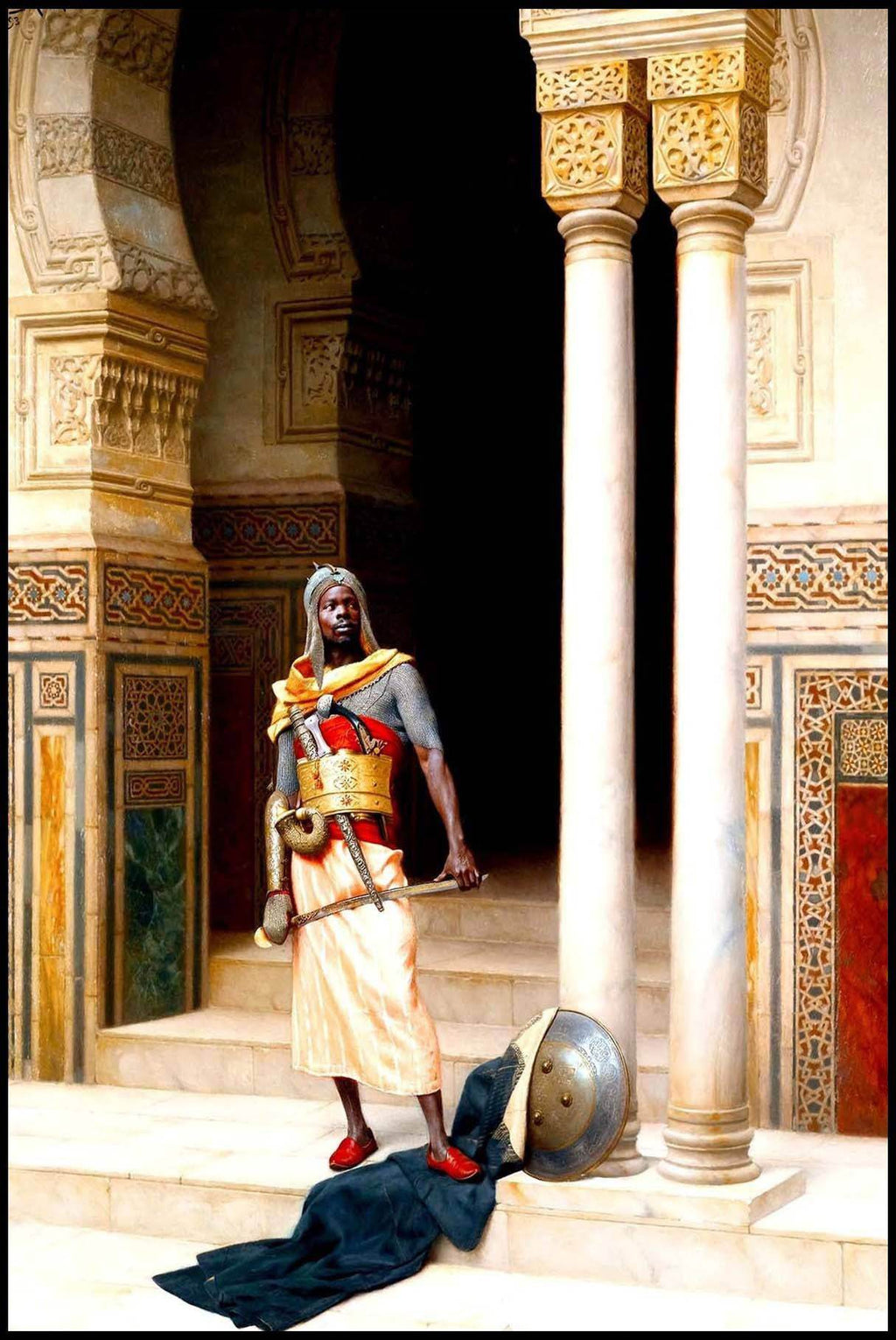 "Ludwig Deutsch - A Nubian Guard - Hakyarts"