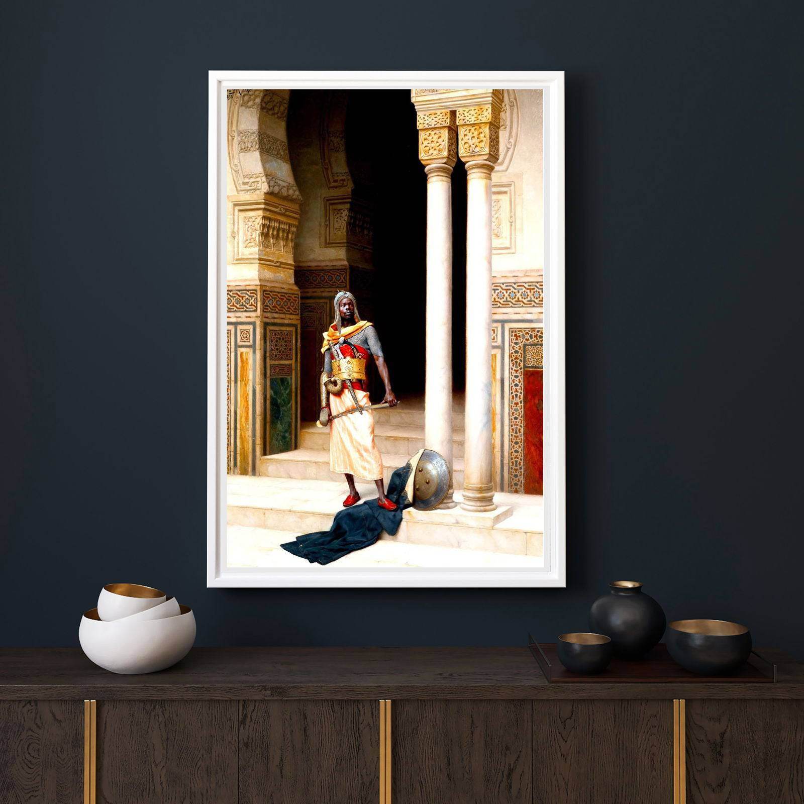 "Ludwig Deutsch - A Nubian Guard - Hakyarts"