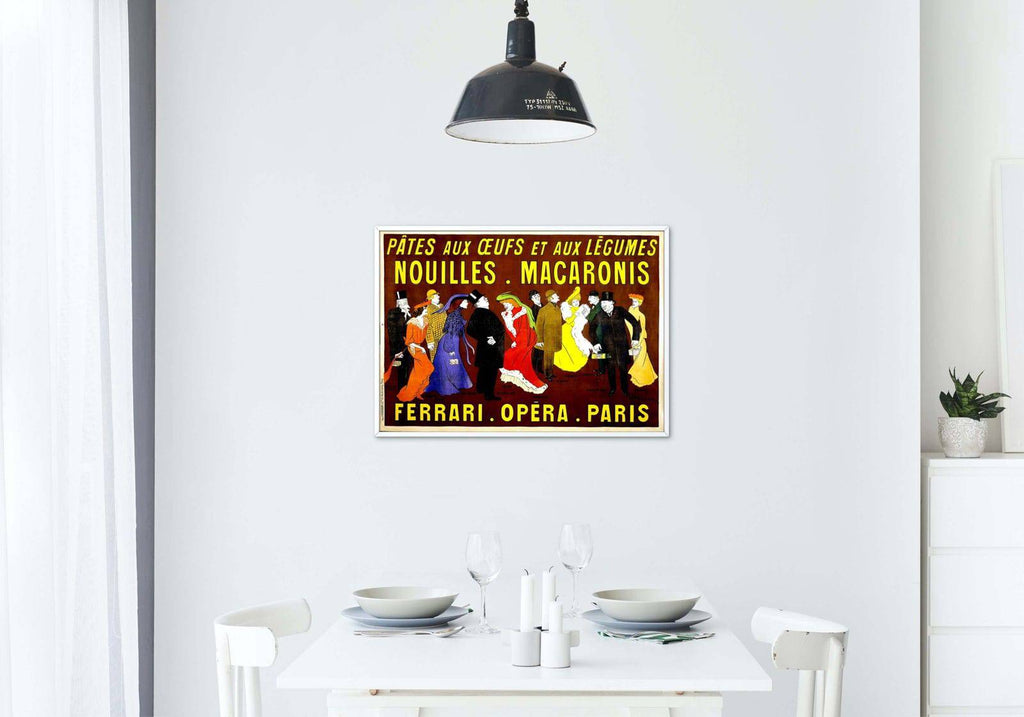 "Leonetto Cappiello - Pâtes Aux Oeufs Et Aux Légumes Poster"