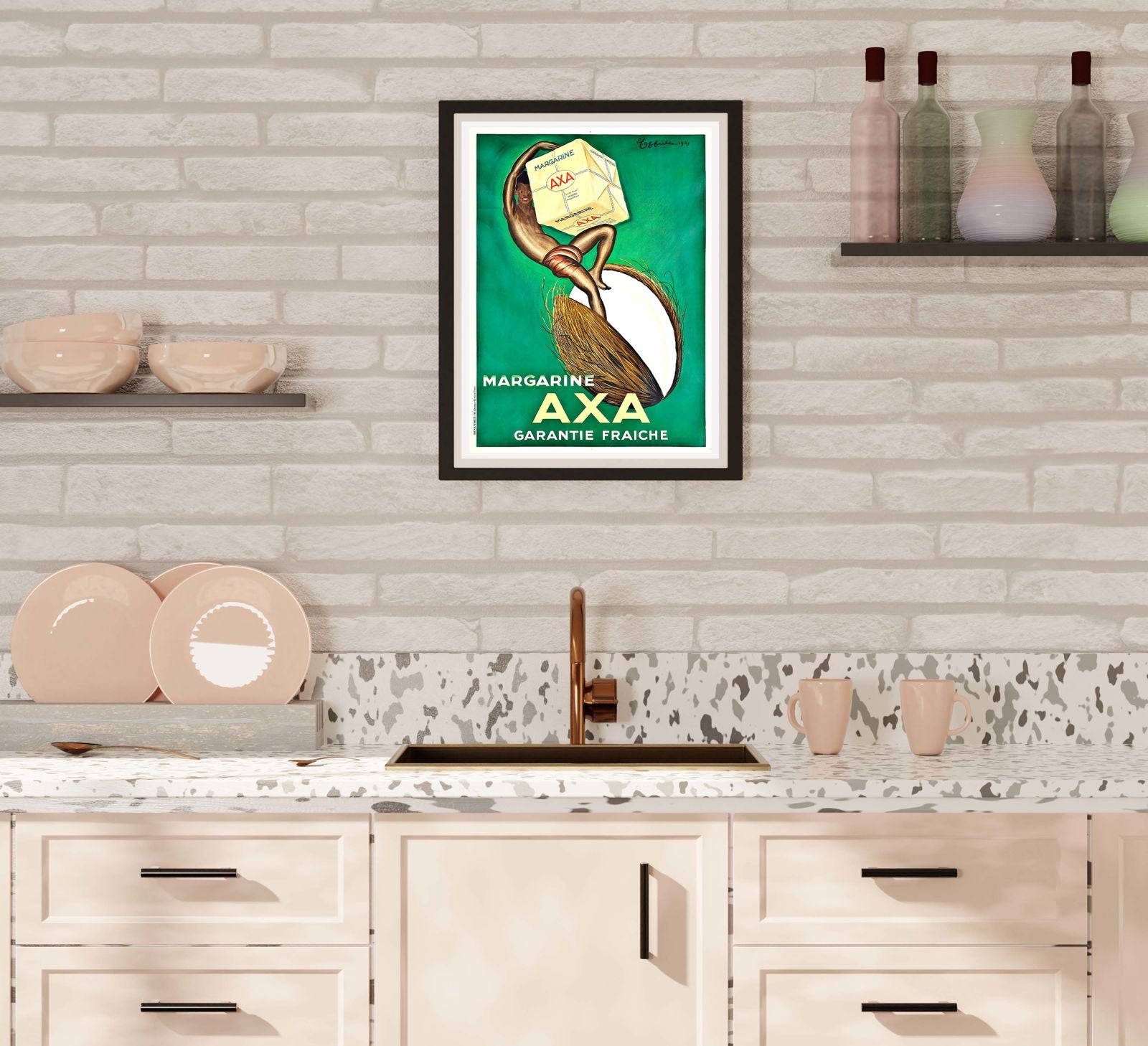 "Leonetto Cappiello - Margarine Axa Poster"