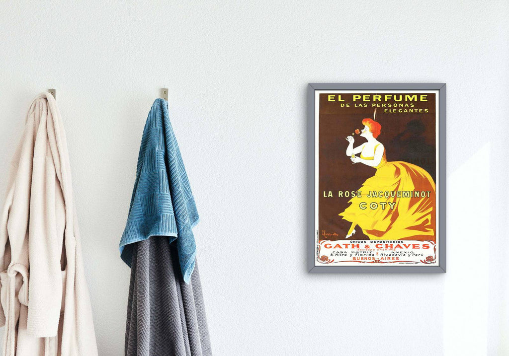 "Leonetto Cappiello - La Rose Jacqueminot Coty Poster"