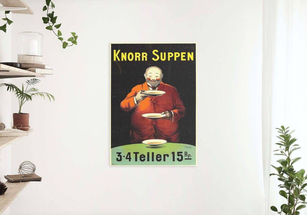 "Leonetto Cappiello - Knorr Suppen Poster"