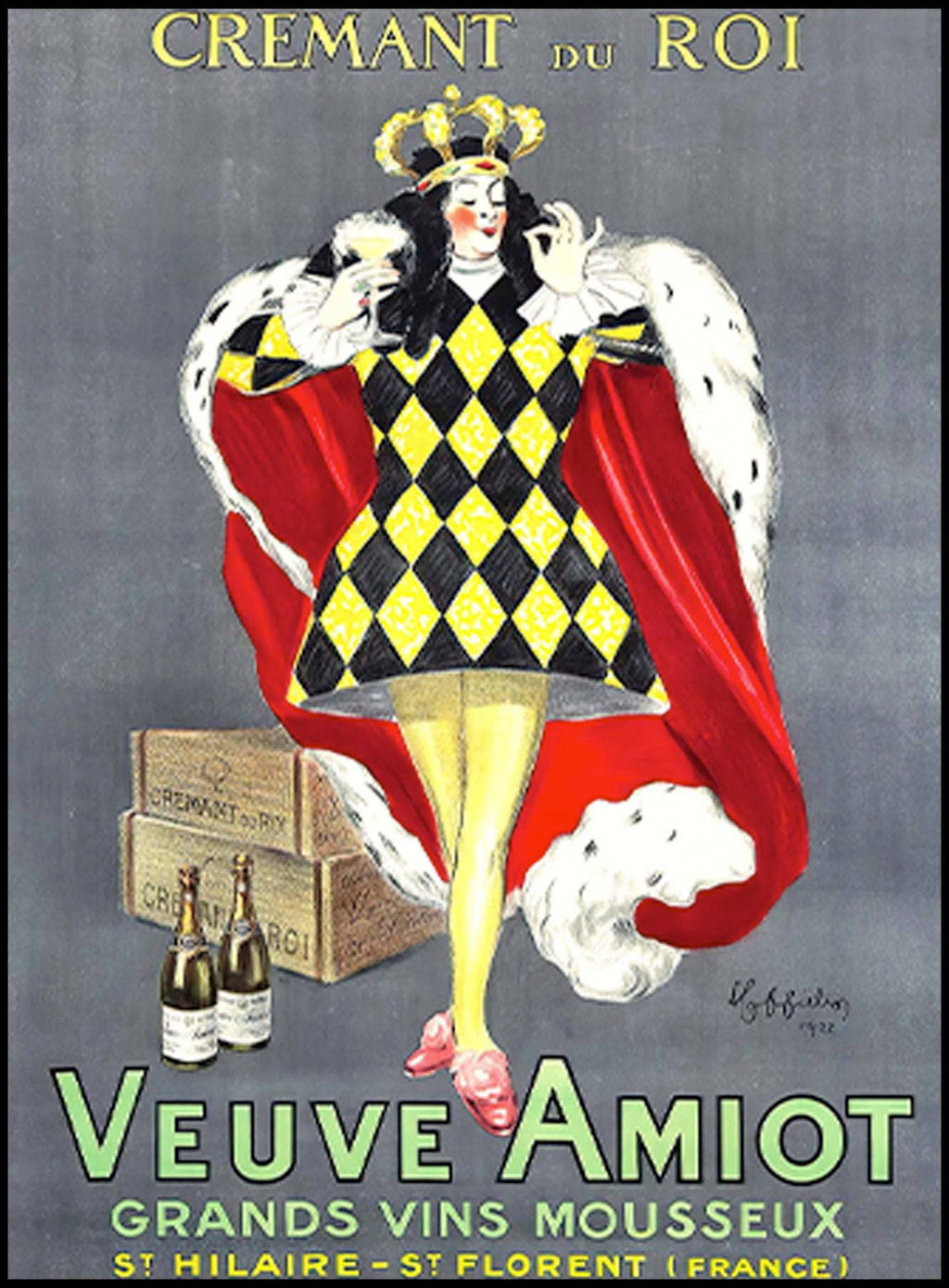 "Leonetto Cappiello - Veuve Amiot Poster"