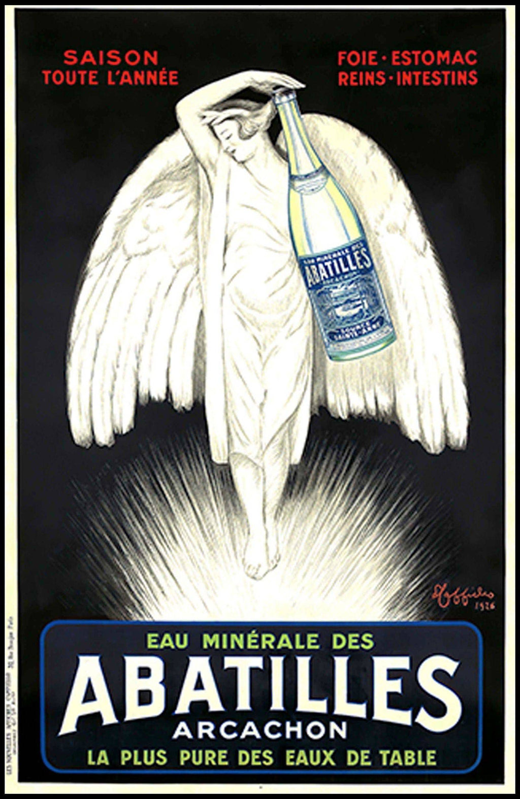 "Leonetto Cappiello - Eau Minérale des Abatilles Poster"