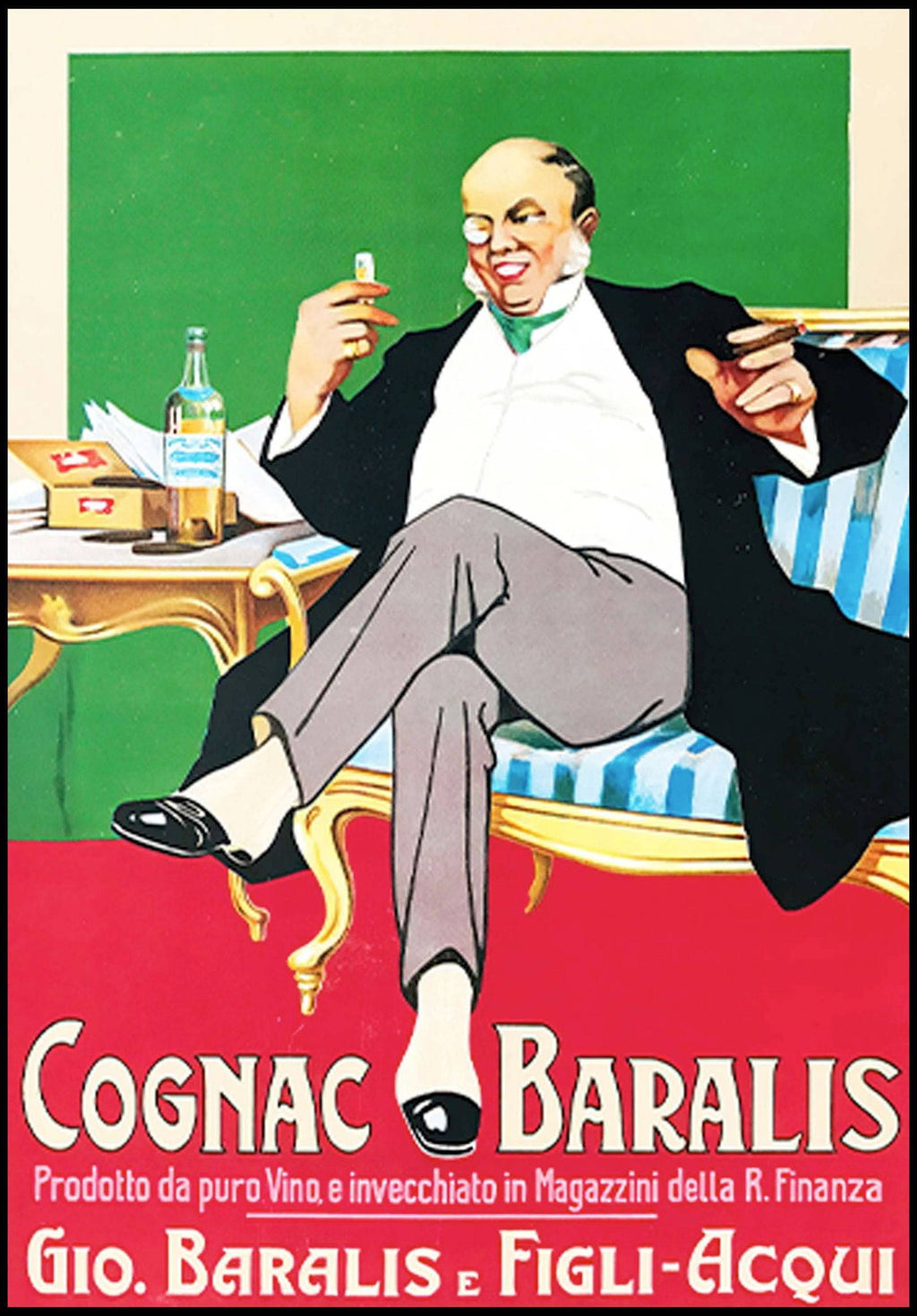 "Leonetto Cappiello - Cognac Baralis Poster"
