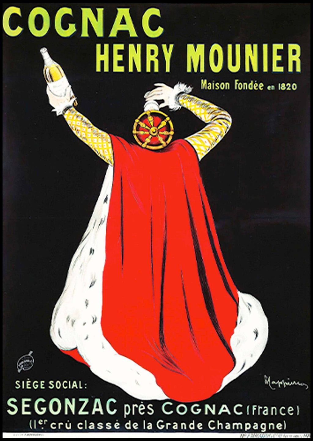 "Leonetto Cappiello - Cognac Henry Mounier Poster"