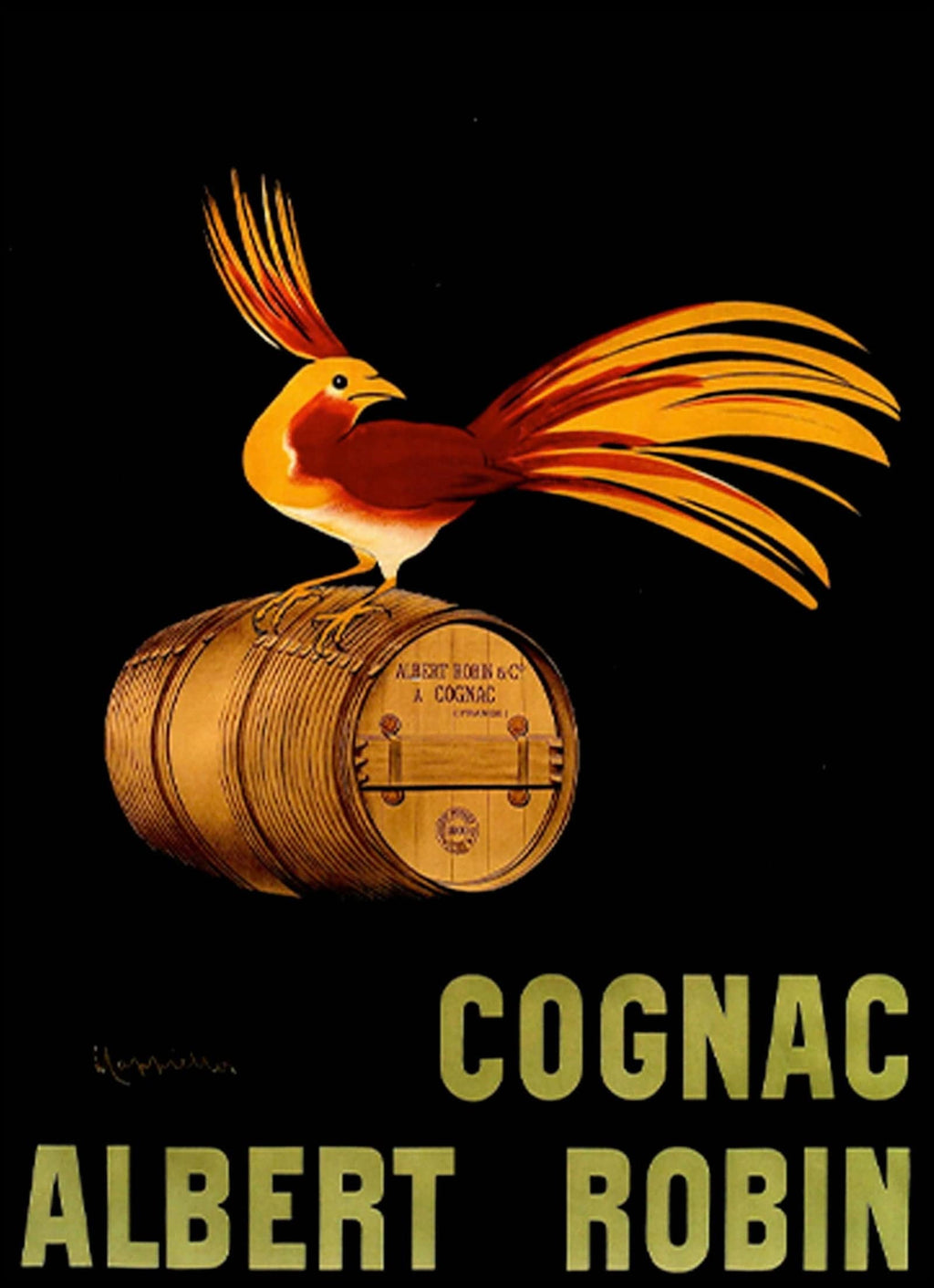 Leonetto Cappiello – Cognac Albert Robin | Vintage French Poster Print