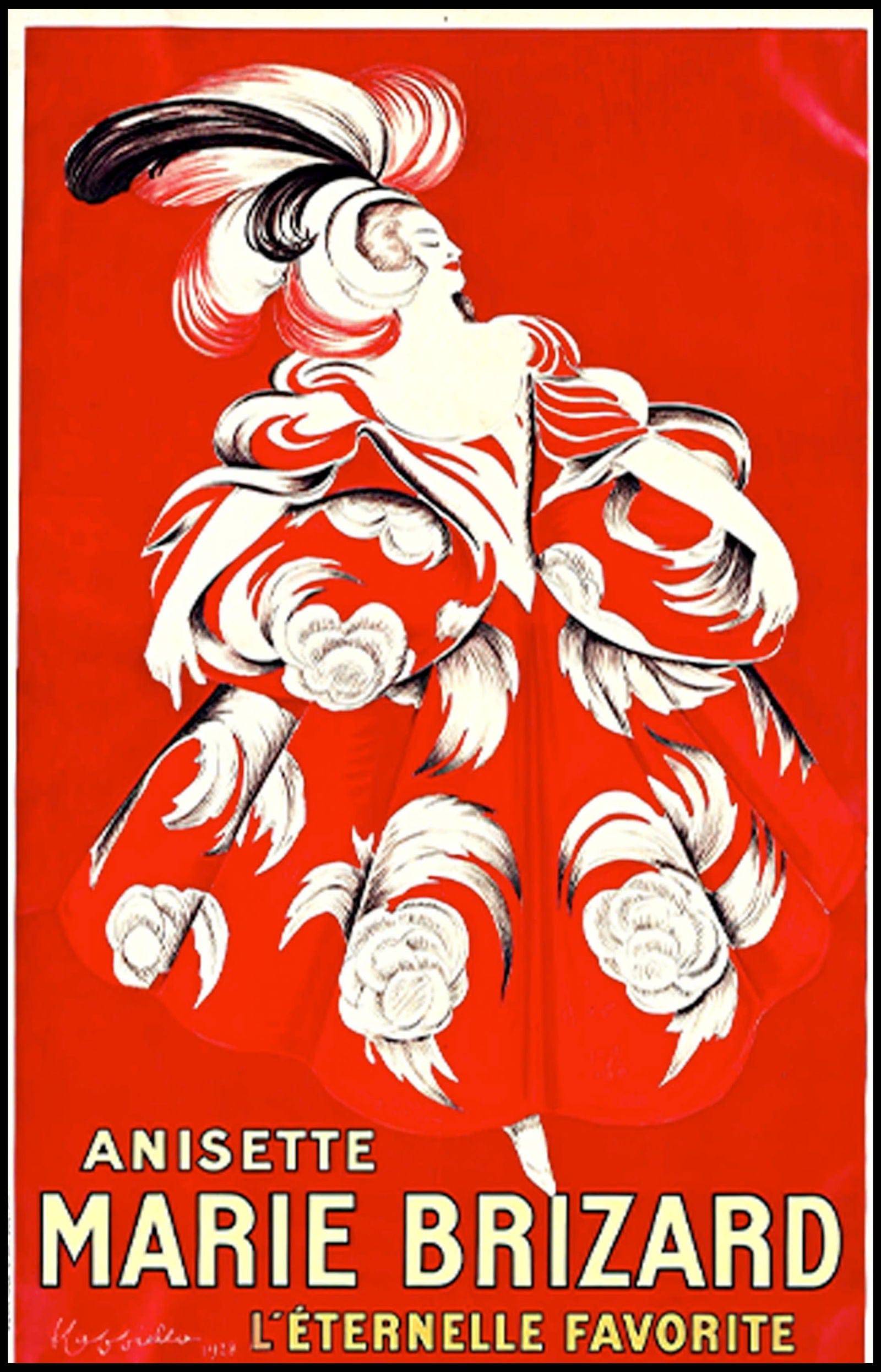 "Leonetto Cappiello - Alcool De Menthe Ricqlès Poster"