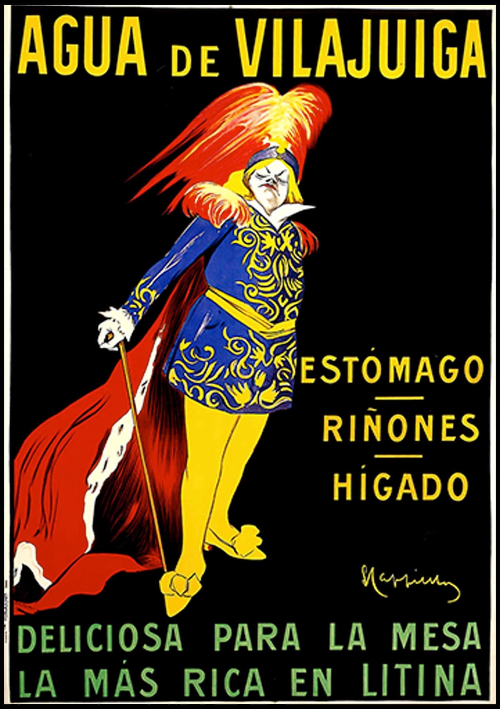 "Leonetto Cappiello - Agua De Vilajuïga Poster"