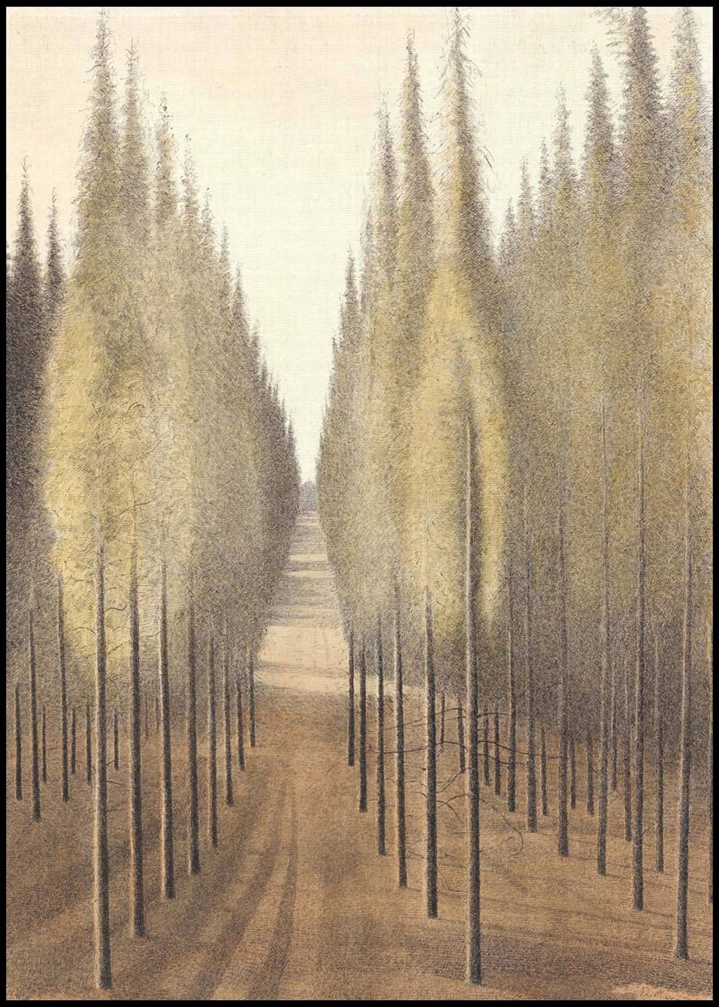 "Léon Spilliaert - The Firebreak"