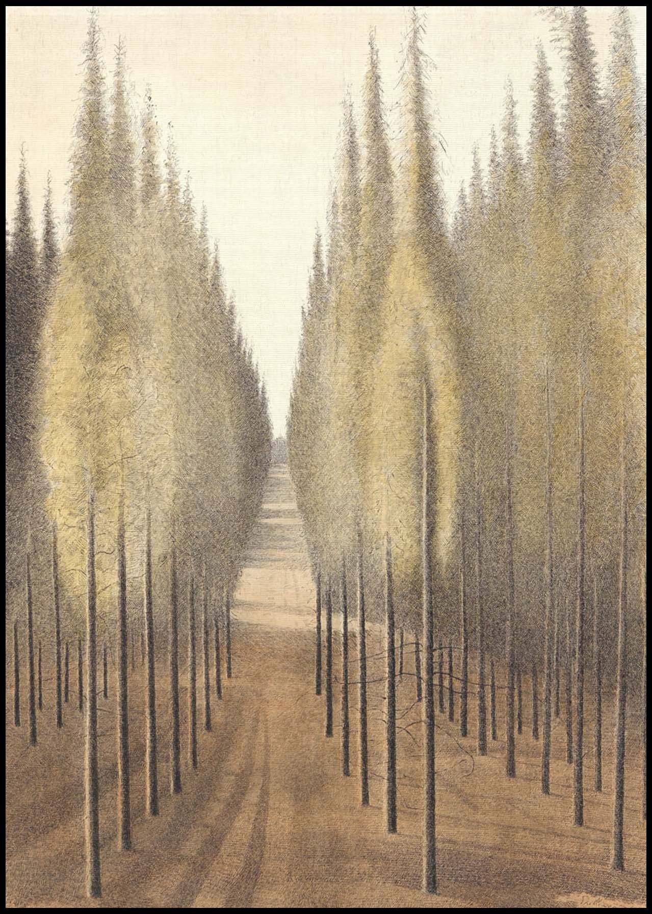 "Léon Spilliaert - The Firebreak"