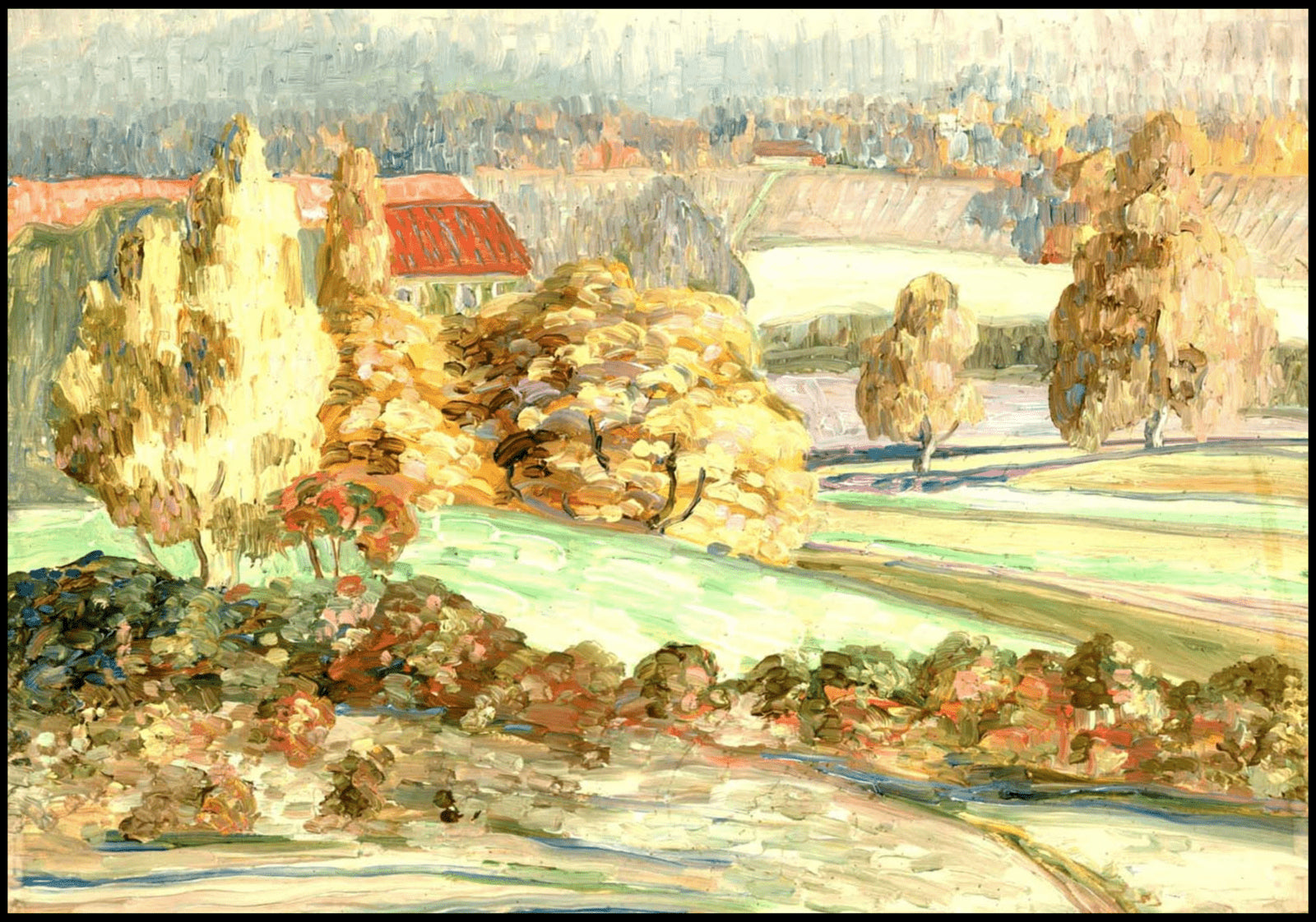 "Konrad Magi - Sügismaastik"