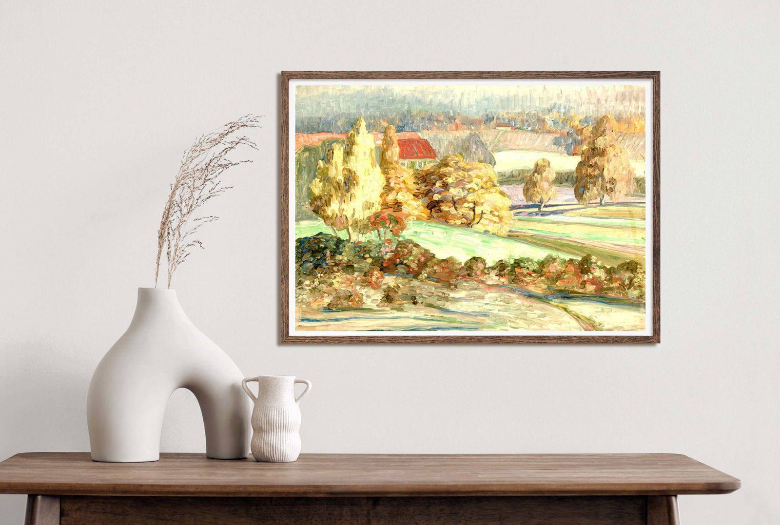 "Konrad Magi - Sügismaastik"