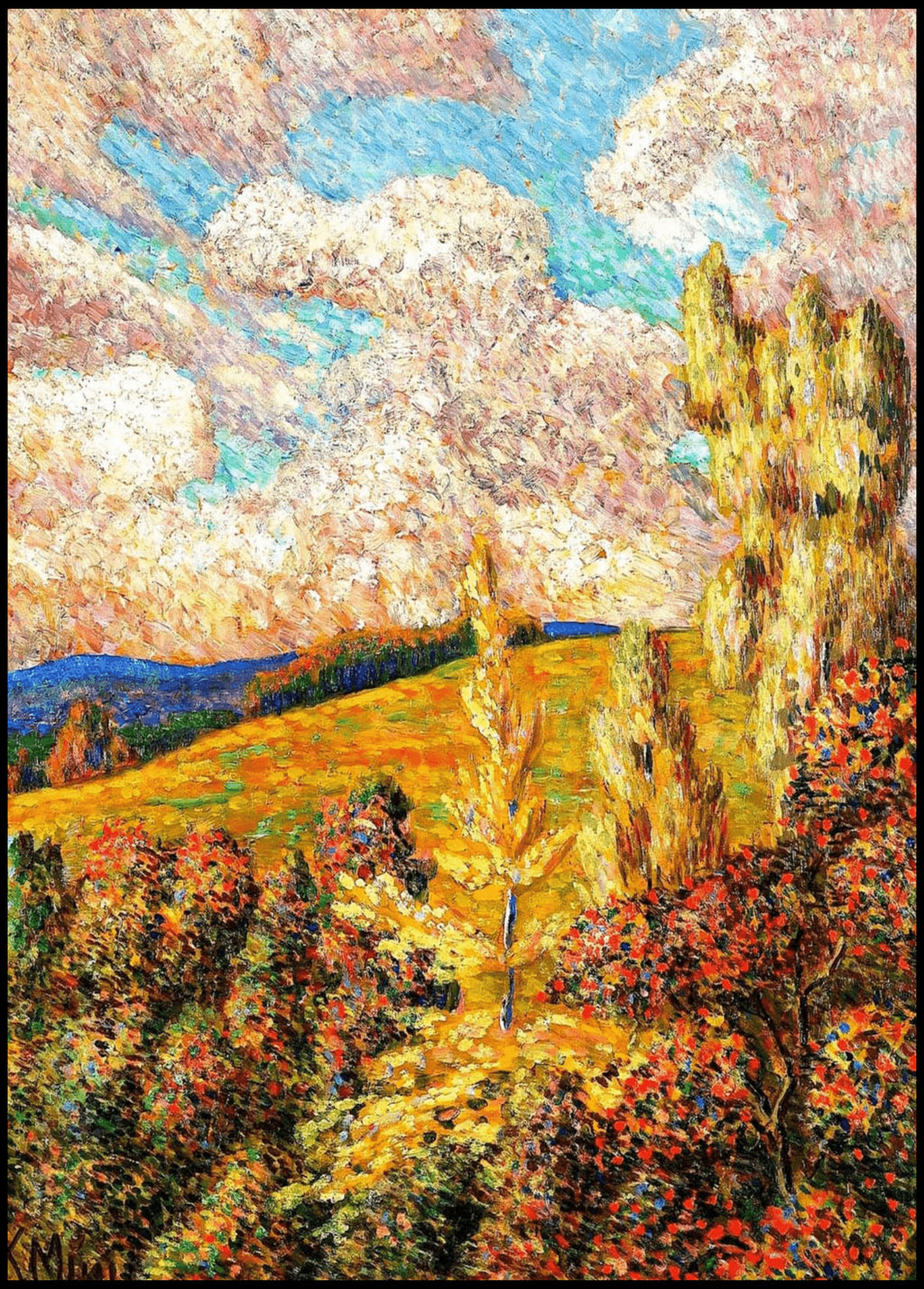 "Konrad Magi - Maastik"